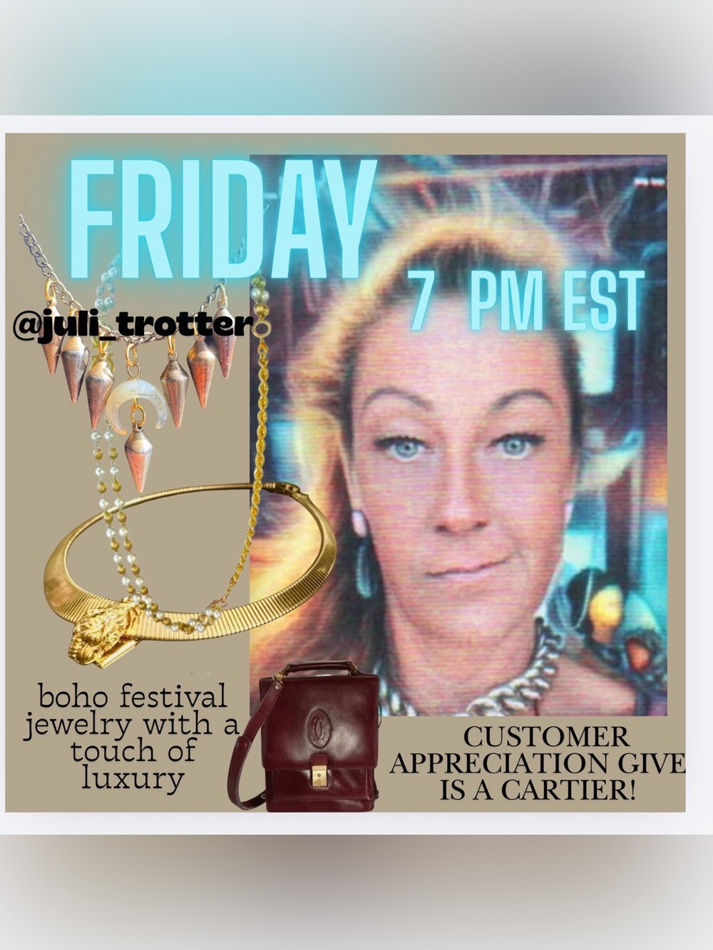 Vintage Luxury Bags and Eclectic Jewelry